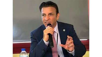 Sardar Nasir Aziz Khan, Spokesperson UKPNP ( Photo/X@NasirKhanUKPNP)