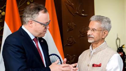 External Affairs Minister S Jaishankar holds talks with Thuringia Minister-President Mario Voigt (Photo/X/@DrSJaishankar)
