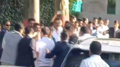 Rahul Gandhi reached Pachmarhi (Photo/ANI)