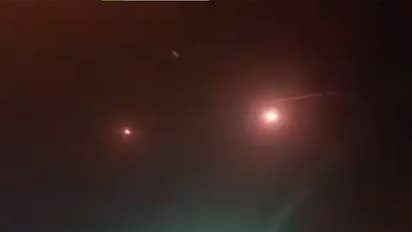 Inian missiles detected flying towards northern occupied Palestinian territories (Photo/Press TV)