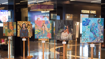 Exhibition by Indian and Sri Lankan artists (Photo/X@IndiainSL)