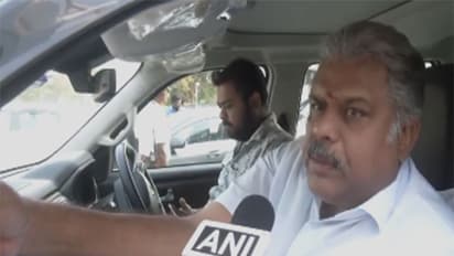 Tamil Maanila Congress (TMC) president and Rajya Sabha MP GK Vasan (photo/ANI)