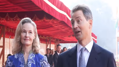 Acting Head of State of the Principality of Liechtenstein, Hereditary Prince Alois and his wife, Hereditary Princess Sophie (Photo/ANI/DD)