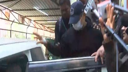 Ajay Gupta being taken to Saket district court (Photo/ANI)