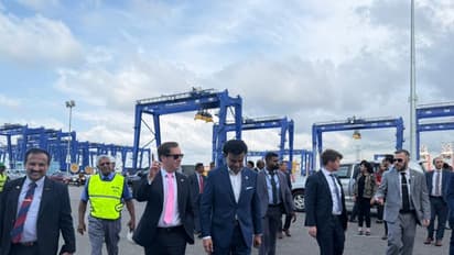 Sergio Gor visits Port of Colombo (Photo/ X@USAmbIndia)