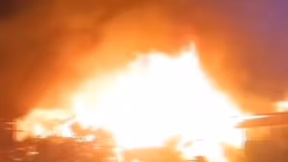 Visuals from the site of fire (Photo/ANI)