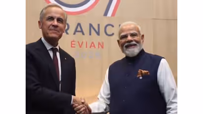 Canadian Prime Minister Mark Carney and Prime Minister Narendra Modi (Photo/X@MarkJCarney)