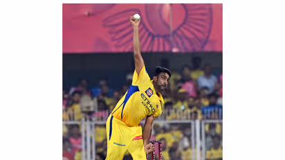 Ravichandran Ashwin in action. (Photo: ANI)