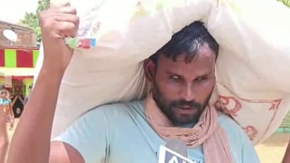 visually impaired man Satya Nayak (Photo/ANI)