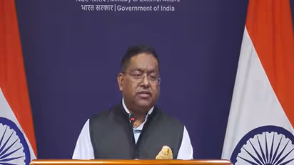 Ministry of External Affairs Spokesperson Randhir Jaiswal (Photo/Youtube@MEAIndia)