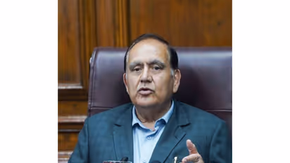 Speaker of the Himachal Pradesh Legislative Assembly Kuldeep Singh Pathania (Photo/ANI)