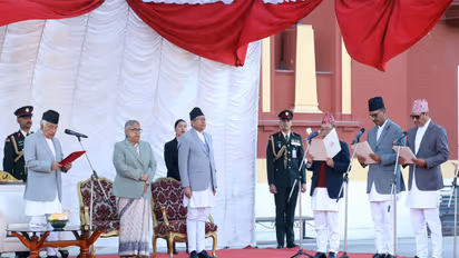 Nepal PM Karki inducts four new ministers (Photo/Nepal PMO)