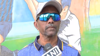 Surya Kumar Yadav’s childhood cricket coach, Ashok Aswalkar (Photo: ANI)