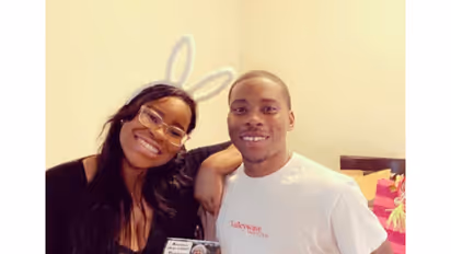 Carla Jeffery with brother (Photo/instagram/@carlajjeffery)