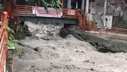 Tamasa River in spate after heavy rainfall (Photo/ANI)