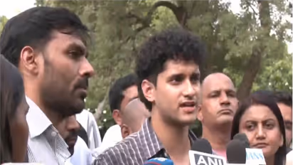 Cockroach Janta Party (CJP) Chief Spokesperson Saurav Das (Photo/ANI)