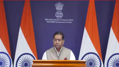 MEA SpokespersoN Randhir Jaiswal (Photo/Youtube@MEAIndia)