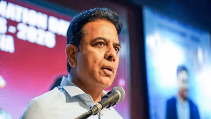 BRS Working President KT Rama Rao (File photo/ANI)