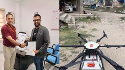 Skye Air Mobility partners with India Post to launch India's largest postal drone network (Photo/Skye Air Mobility)