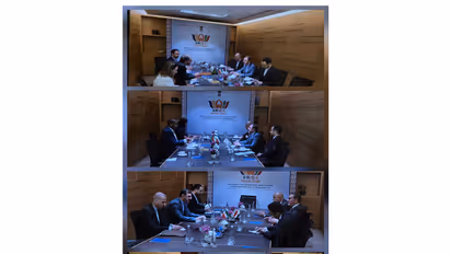 Meeting of BRICS national coordinators (Photo: X@Gharibabadi)