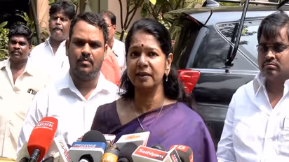 Dravida Munnetra Kazhagam M P Kanimozhi (Photo/ANI)