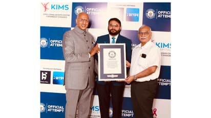 Doctor P Raghu Ram, Founder and Chairman of the Ushalakshmi Breast Cancer Foundation and Founding Director of KIMS-USHALAKSHMI Centre (Photo/ANI)