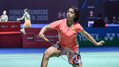 Indian shuttler Tanvi Sharma. (Photo/ANI)