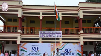 80th Independence Day celebrated at Gymkhana Ground of IIT BHU (Photo/ANI)