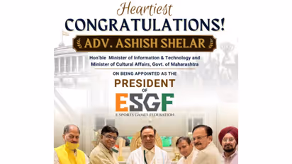 Ashish Shelar elected president of ESGF (Photo: Instagram/@esgfindia)