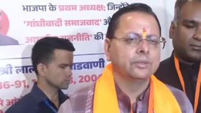 Uttarakhand Chief Minister Pushkar Singh Dhami (Photo/ANI)