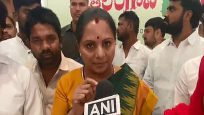 Telangana Jagruthi Founder K. Kavitha (File Photo/ANI)
