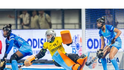 Savita Punia in action. (Photo: Hockey India)