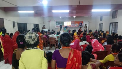 PM Modi's reach out to Karyakartas and booth workers across India. (Photo/ANI)