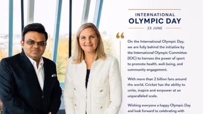 ICC Chairman Jay Shah (L). (Photo: X@JayShah)