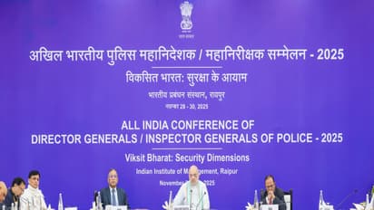 Union Home Minister Amit Shah attends all-India conference of DGPs, IGs in Raipur (Photo/PIB)