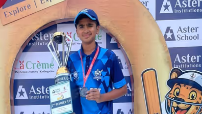 Fifteen-year-old Pranay Sharmaposing with trophy (Photo: Pranay Sharma)