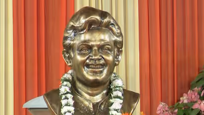 Uttam Kumar's statue (Photo/ANI)