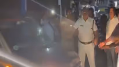 Visuals from the Dankuni Municipality as the TMC councillors leave (Photo/ANI)