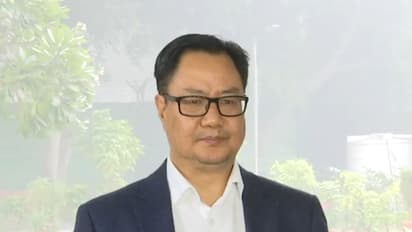 Union Parliamentary Affairs Minister Kiren Rijiju (Photo/ANI)