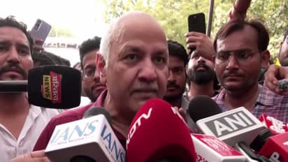 Senior Aam Aadmi Party (AAP) leader Manish Sisodia (Photo/ANI)