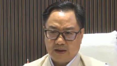 Union Parliamentary Affairs Minister Kiren Rijiju (Photo/ANI)