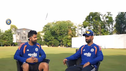 Saransh Jain and Aquib Nabi. (Photo: BCCI)