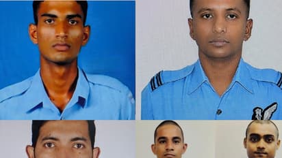 IAF pays homage to five personnel killed in AN-32 crash (Photo/X/@IAF_MCC)