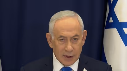 Israeli Prime Minister Benjamin Netanyahu in weekly government meeting (Photo/X/@IsraeliPM)