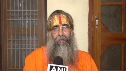 Shri Ram Janmabhoomi Teerth Kshetra trustee Mahant Dinendra Das (Photo/ANI)
