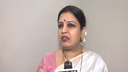 National Mahila President of the Vishwa Hindu Raksha Parishad, Yamuna Pathak (Photo/ANI)
