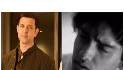 Hrithik Roshan (Left) and his son Hrehaan (Photos/instagram/@hrithikroshan,rakesh_roshan9)