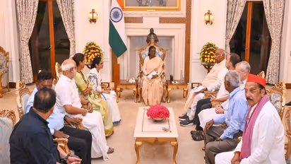 INDIA bloc submits memorandum to President Murmu (Photo/AICC)