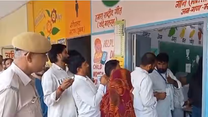 Voting begins in the first phase of Rajasthan Panchayati Raj elections (Photo/ANI)