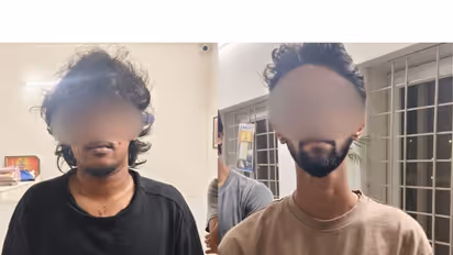 EAGLE force of Telangana apprehended two persons in an operation (Photo/ANI)